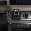 Carbon Fiber Center Console Gear Shift Panel Cover For LR Defender 90 110 20-24