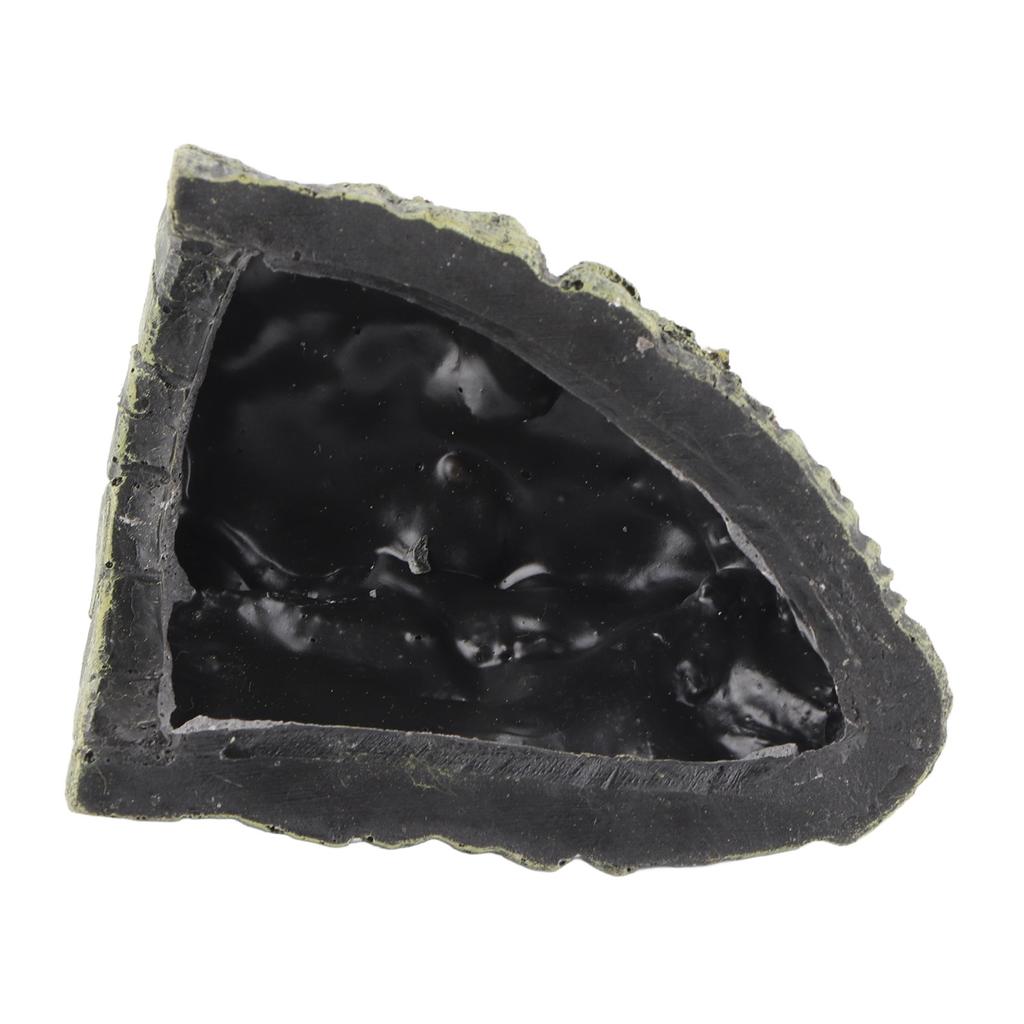 Fish Hiding Cave Aquarium Turtle Reptile Basking Hide Habitat Decoration Ornament(Large)