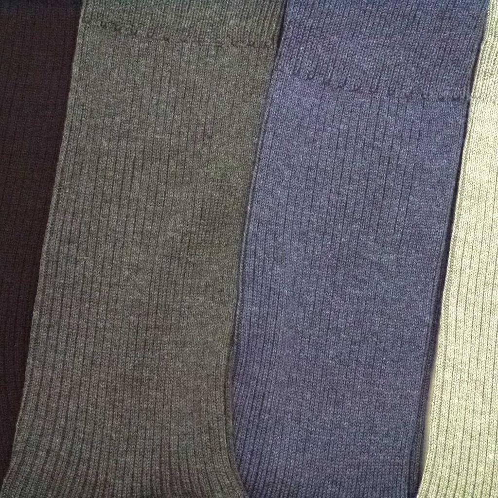 Remocoro Toyobo Silver World Antibacterial Business Ribbed Set Japanese-Made Socks, Men's Pattern, 5-Pair (25.0-27.0 Cm, Assorted)