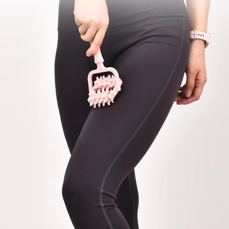 Friendly Plastic Massage Roller For Legs Shoulders Multifunctional Handheld Tool Manual Massage Roller