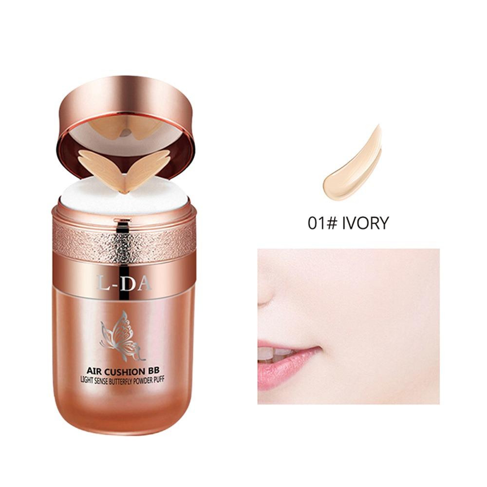 

Oil-control Butterfly Powder Puff Concealer Waterproof Makeup Daily Makeup 01 Ivory