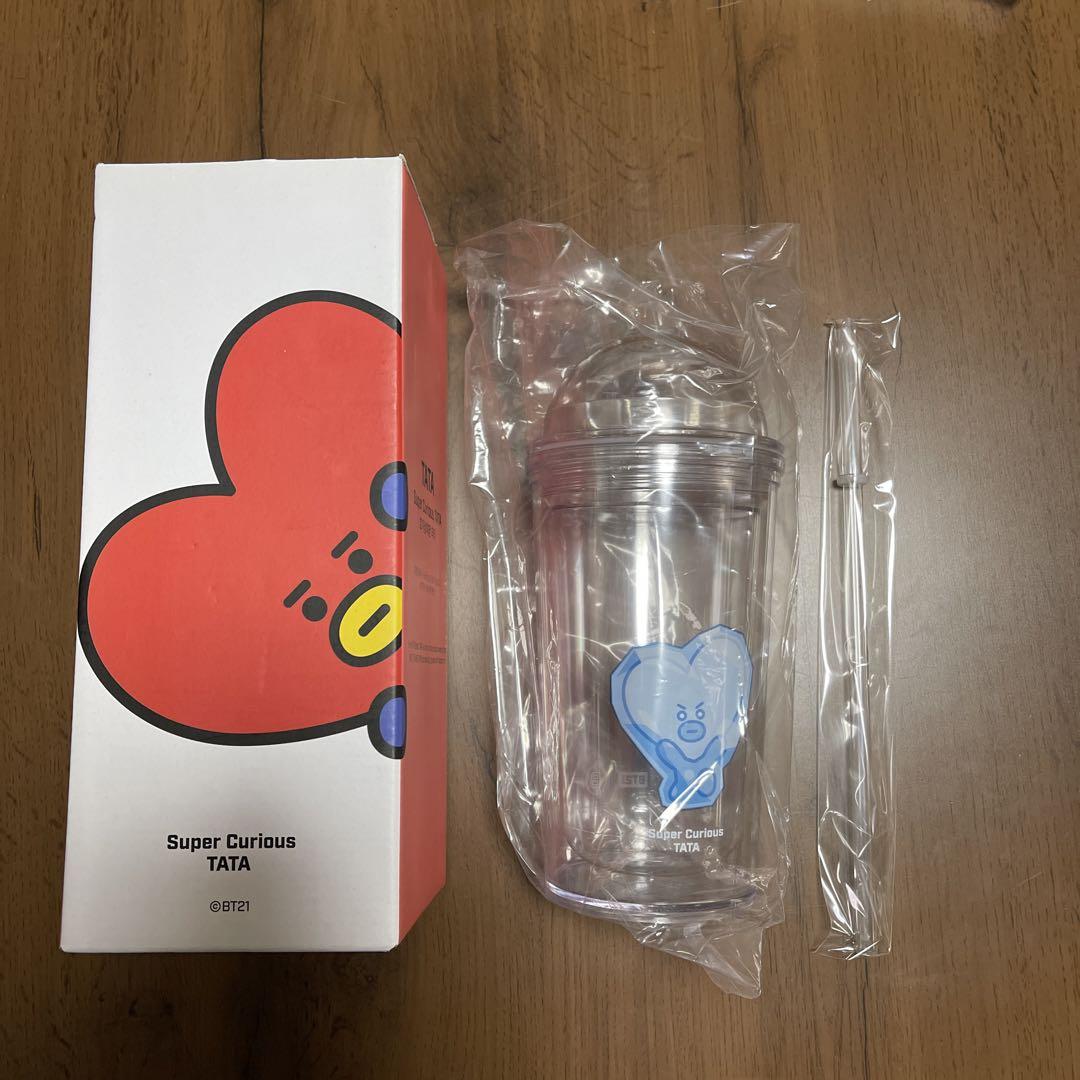

[Б/У] Стакан BTS BT21 Коллаборация TATA Тэхён