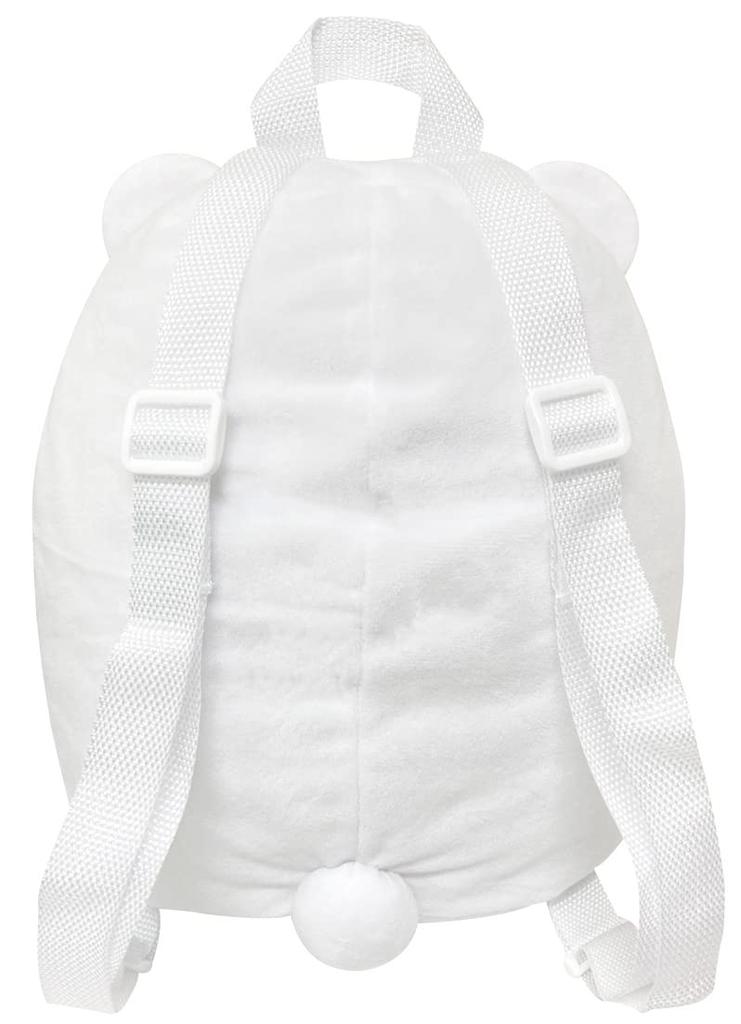 [iPlanning] Plush Backpack K5306A Polar Bear, W22 X H31 X D14cm