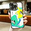 S-Splatoons Game Plating Phone Case For Iphone 16 17 Pro Max Air 16E 14 15 Plus 12 13 Mini Anti-Fall Airabag Cover