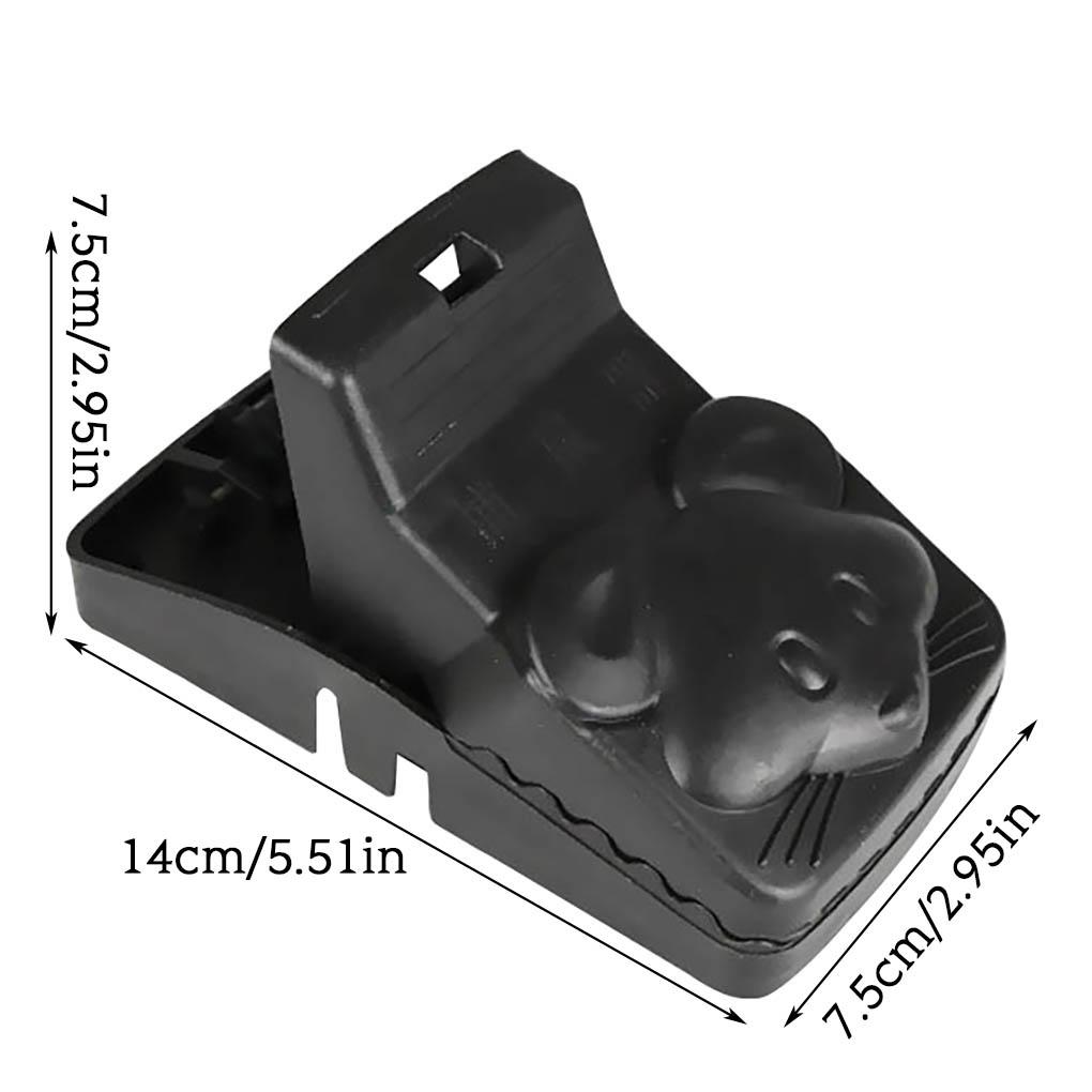 Mousetrap ABS Plastic Mouse Catcher Sawtooth Jaw Snap Mousetrap