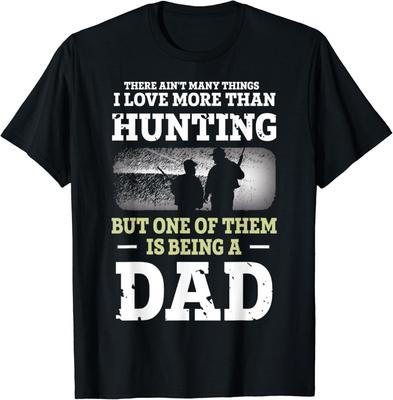 Jagd Papa Vatertag Geburtstag Weihnachten für Papa Liebe zur Jagd Geschenk Unisex T-Shirt
