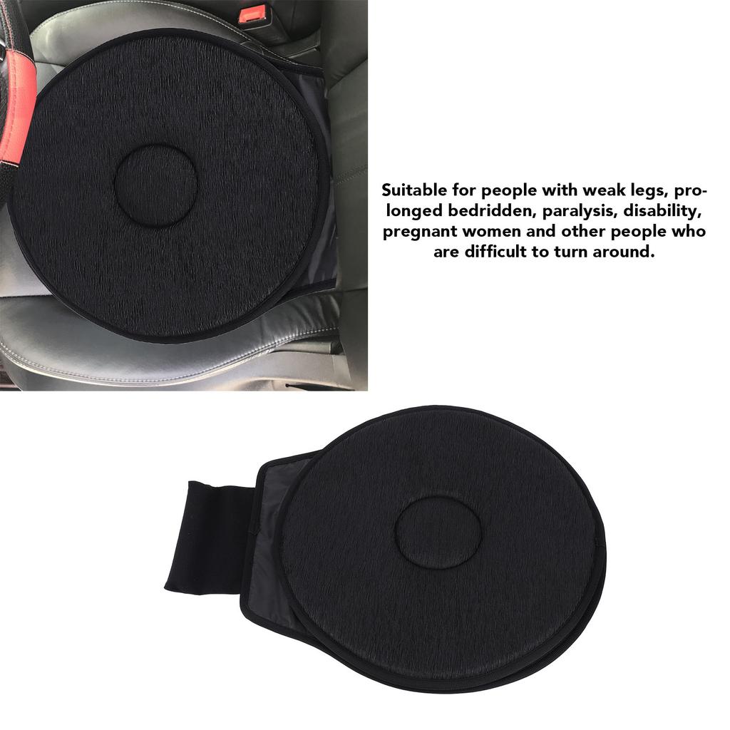 360 Grad Drehkissen Rutschfest Tragbar Seniorenunterstützung Drehendes Autokissen für Schwangere
