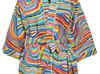 Cotton Robes Long Kimono Sleepwear Indian Hand Printed Night Wear Maxi Bathrobe