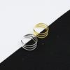 Wind Multi-layer Ear Clips, No Ear Piercings for Women, Simple Personality and Temperament, Ear Bone Clips, Unisex Earrings