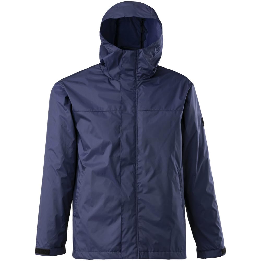 

Mizuno C2JE2151 Горная парка темно-синяя мужская водоотталкивающая куртка, для улицы, от дождя,