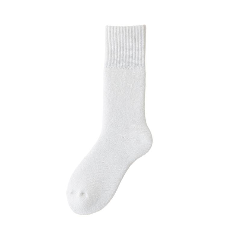 Cashmere Long Thick Socks for Women To Keep Warm and Protect Against The Cold In Winter. They Are Thick and Fluffy, Loose Sleeping Socks