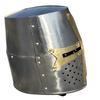 Crusader Great Helmet Medieval Helmet 18 Gauge Collectible
