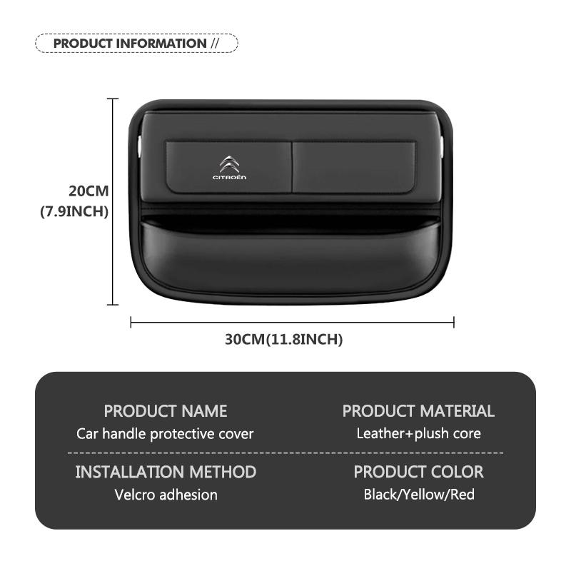 Car Seat Organizer Cup Phone Holder Seat Gap Storage Box For Citroen C5 C1 C2 C6 C4L DS3 DS4 DS5 C-Elysee Grand Berlingo