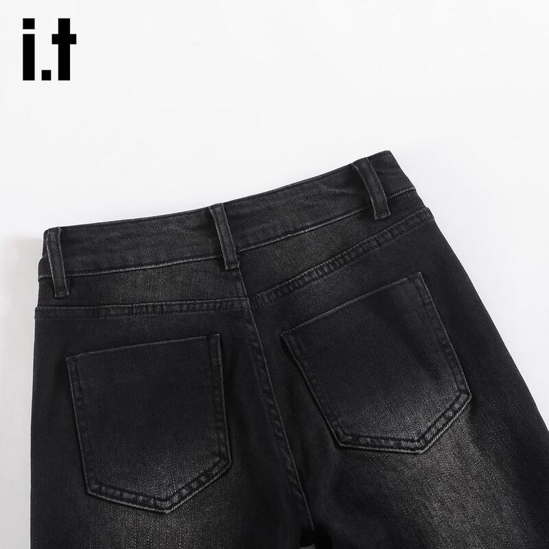 izzue it Women's Retro High-Waist Flared Jeans