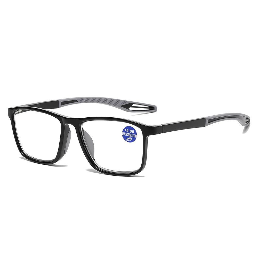 Sports Anti-Skid Reading Glasses Anti-Blue High Definition Flat Glasses Spring Foot Reading Glasses