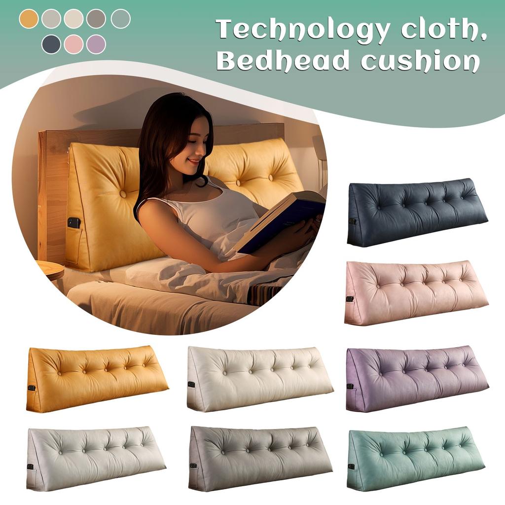 College Dormitory Double Bed Pillow, Reading Pillow, Headboard, Plush Backrest, Bedside Rest Pillow, Sofa Bed, Bunk Bed, Dormitory Cushions