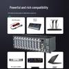 Runpu 12-Channel Audio/Video Conference Mixer (CN Version)