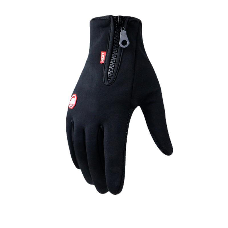 Waterproof Touchscreen Fleece Ski Gloves for Men & Women - Autumn/Winter Cycling Cold-Proof Style