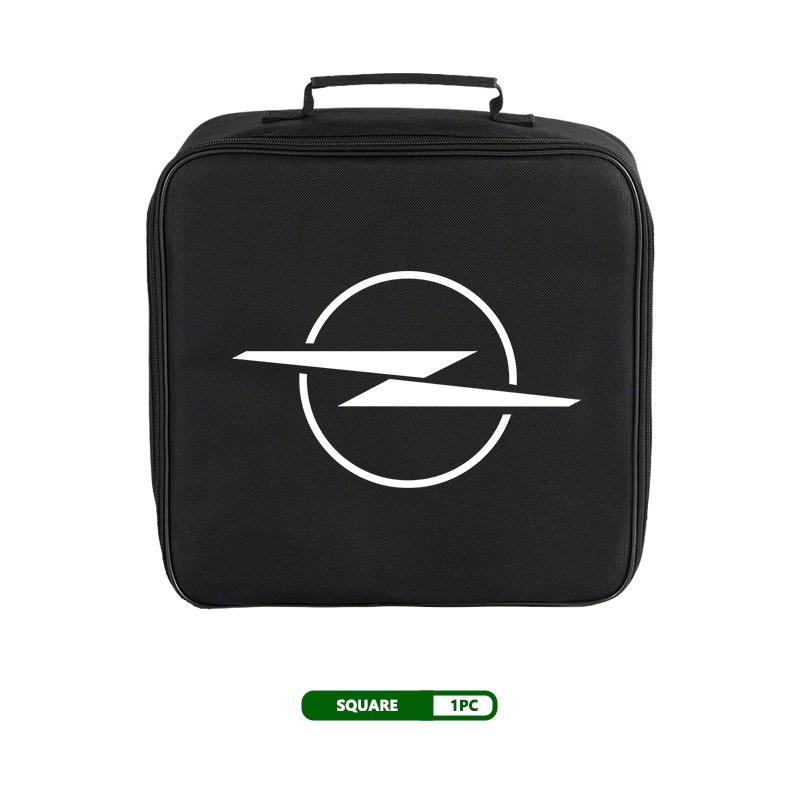 For Opel EV Car Charging Cable Storage Bag Waterproof Rechargeable Gun Organizer ADAM ASTRA J K CORSA E INSIGNIA MOKKA VIVA