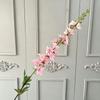 Long Stem Artificial Flowers Branch Silk Decorative Delphinium Branch Hyacinth Style Long Branches Wedding Flowers