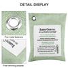 8 Colors Air Purifying Bag Activated Charcoal Bamboo Odor Purifyer Car Deodorizer Light Green