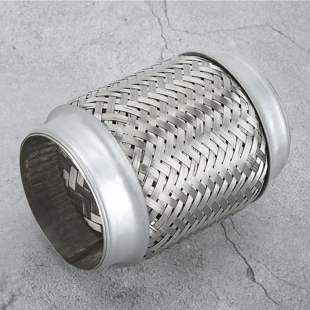3.5 X 6in Stainless Steel Flexible Exhaust Pipe Braided Internal Corrugated Tube