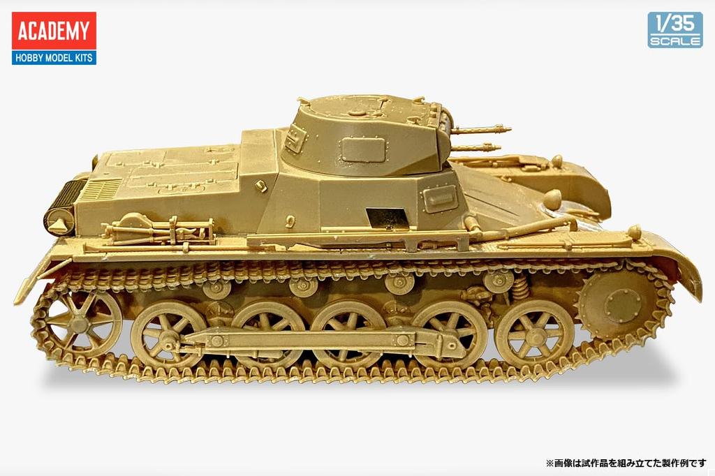 Academy WW2 German Panzer I Tank Type B KS750 Sidecar Plastic Model 13556 1/35 &