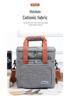 Crossbody Double-layer Insulated Picnic Lunch Bag