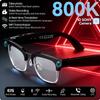 2026 Nowe inteligentne okulary 8K HD AI dla mężczyzn Chat GPT Kamera 800MP Połączenie Bluetooth Tłumaczenie AI Asystent głosowy Sterowanie Okulary przeciwsłoneczne Kobiety