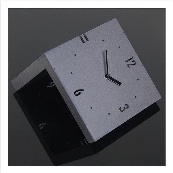 corner handmade wooden wall stylish wall Scandinavian interior Radio-controlled double-sided clock, double-sided clock, double-sided clock, clock,