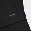 adidas Women's Black Tennis Short Sleeve Polo Shirt JZ4924