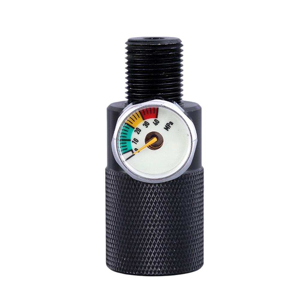 M18x1.5 Thread Pressure Tester Air Cylinder Adapter Extended Valve Adaptor For HPA Tank