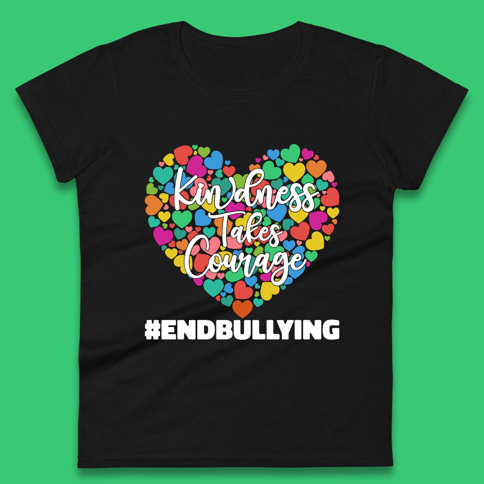 End Bullying Womens T-Shirt Mens Tops Tees Unisex S