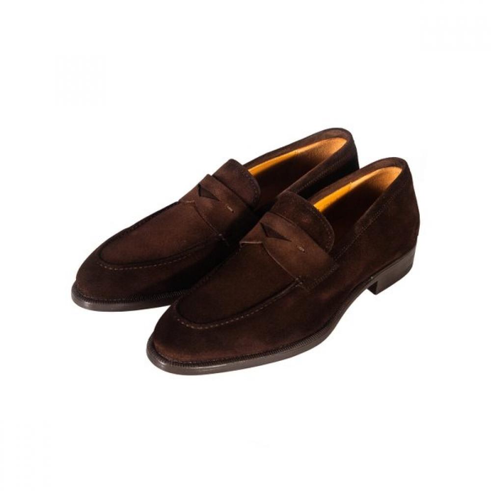 Magnanni Dark Brown Suede 23307