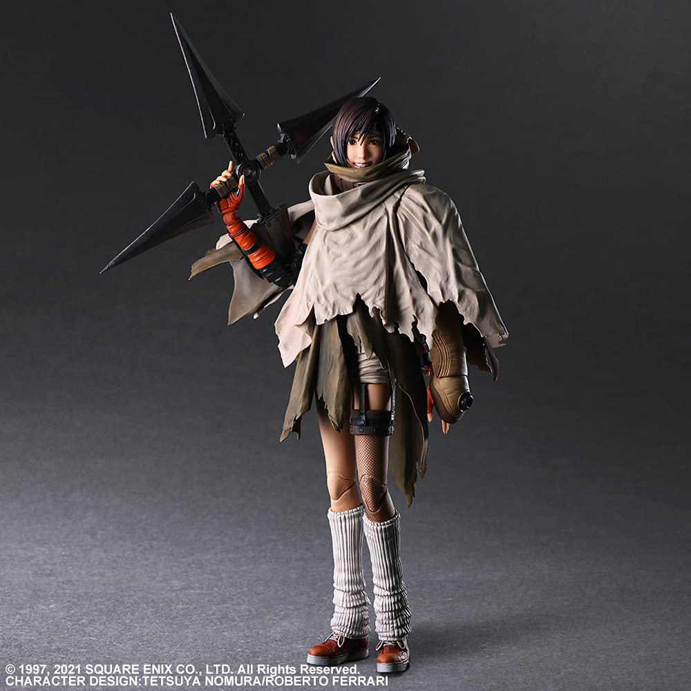 Final Fantasy VII Remake Intergrade PLAY ARTS Kai Yuffie Kisaragi PVC malowana ruchoma figurka
