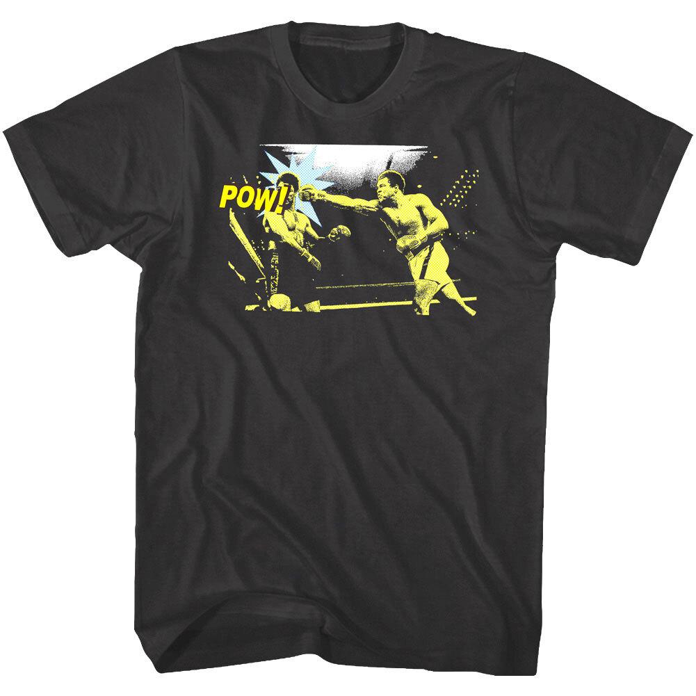 Muhammad Ali POW Comic Punch Men T Shirt XL
