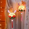 Handheld Lotus Flower Lanterns DIY Material Package Rabbit Lotus Lantern  Cultural Event