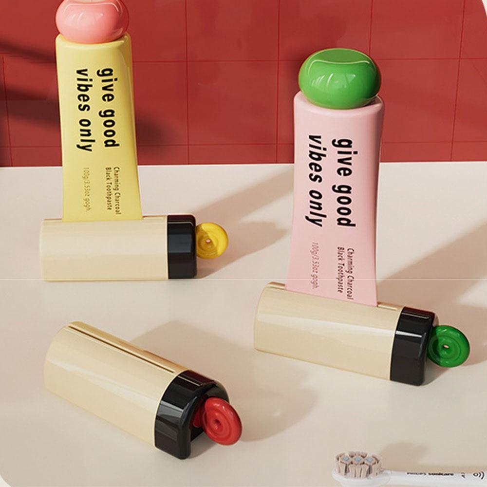 

Manual Operation Magnetic Toothpaste Squeezer Labor-Saving Facial Cleanser Pressers Oil Paint зелений