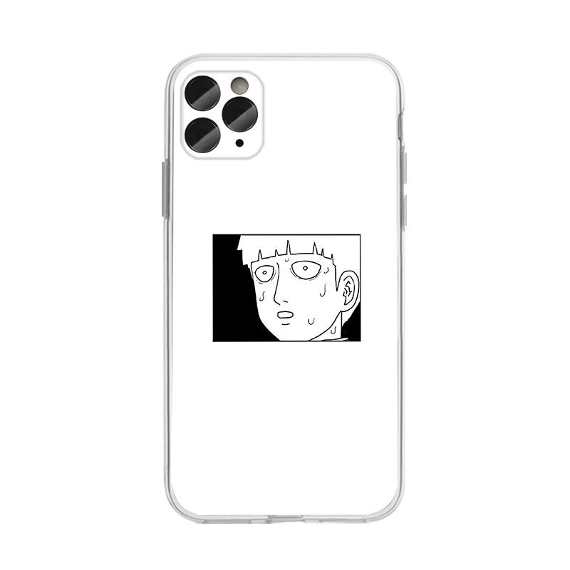 Mob Psycho 100 iPhone Case for iPhone 11/12 - Kageyama Shigeo & Reigen Arataka Design
