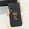 For Oppo A5 5G Case CPH2735 Cute Crown Letters Cover Shockproof Soft TPU Phone Case For OppoA5 Oppo A5 Pro A5Pro 5G Fundas Coque