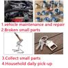 1pcs Foldable Magnetic Stick Handy Tool for Picking Up Nut Extendable Rod for Narrow Space Car Repair Tool Parts