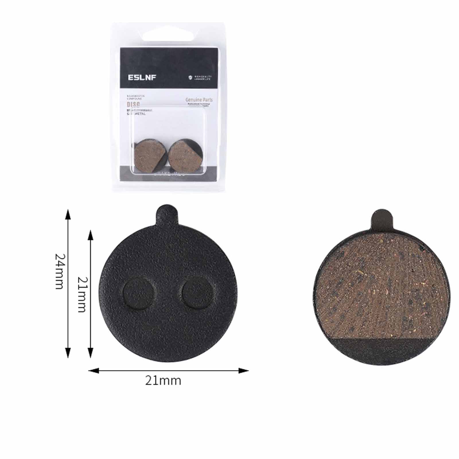 

Mountain & Road Bike Brake Pads – Disc Brake Replacement for , Road Cycling & Bikes One Size