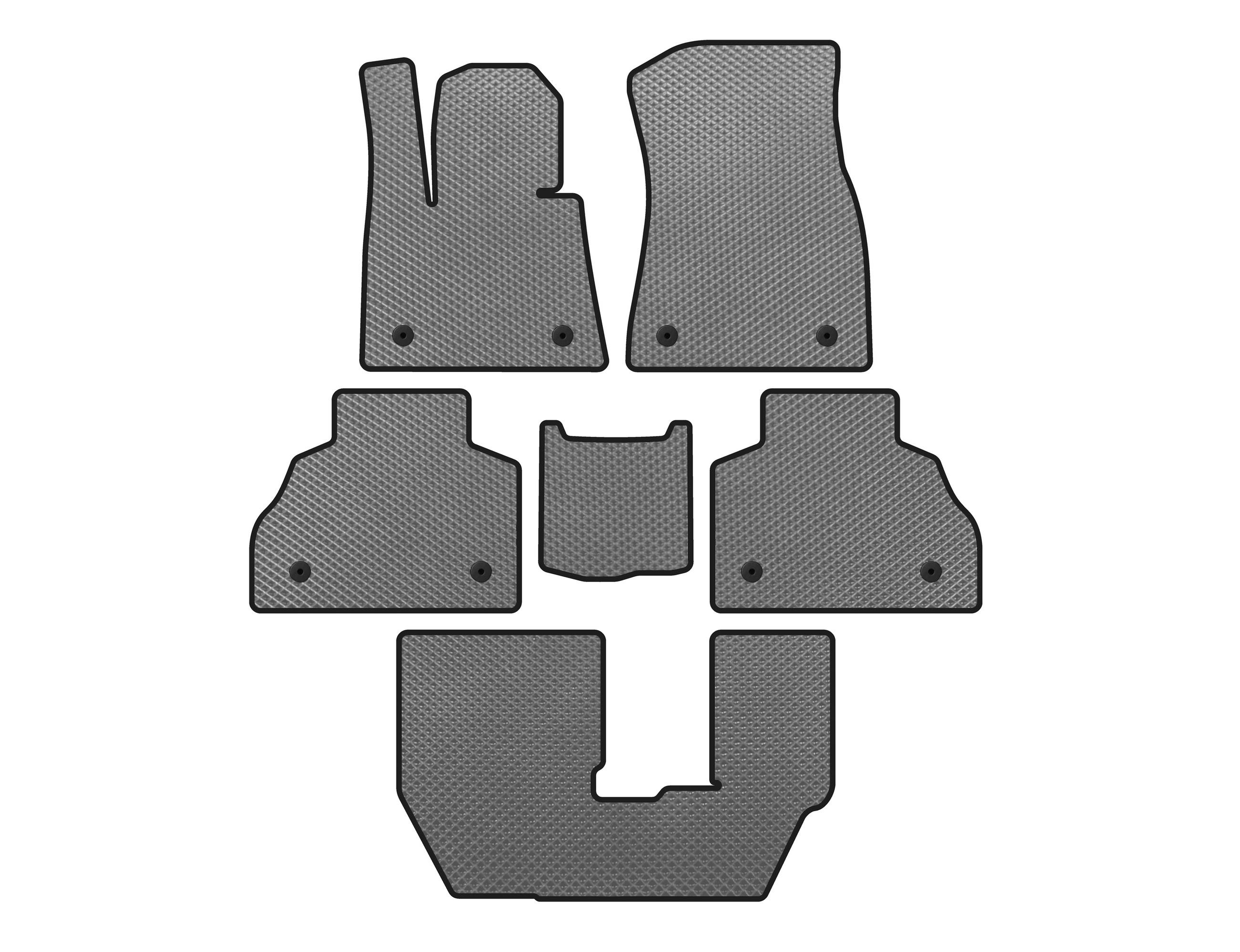 

EVA mats (3 rows, Gray) for BMW X7 G07 2019-