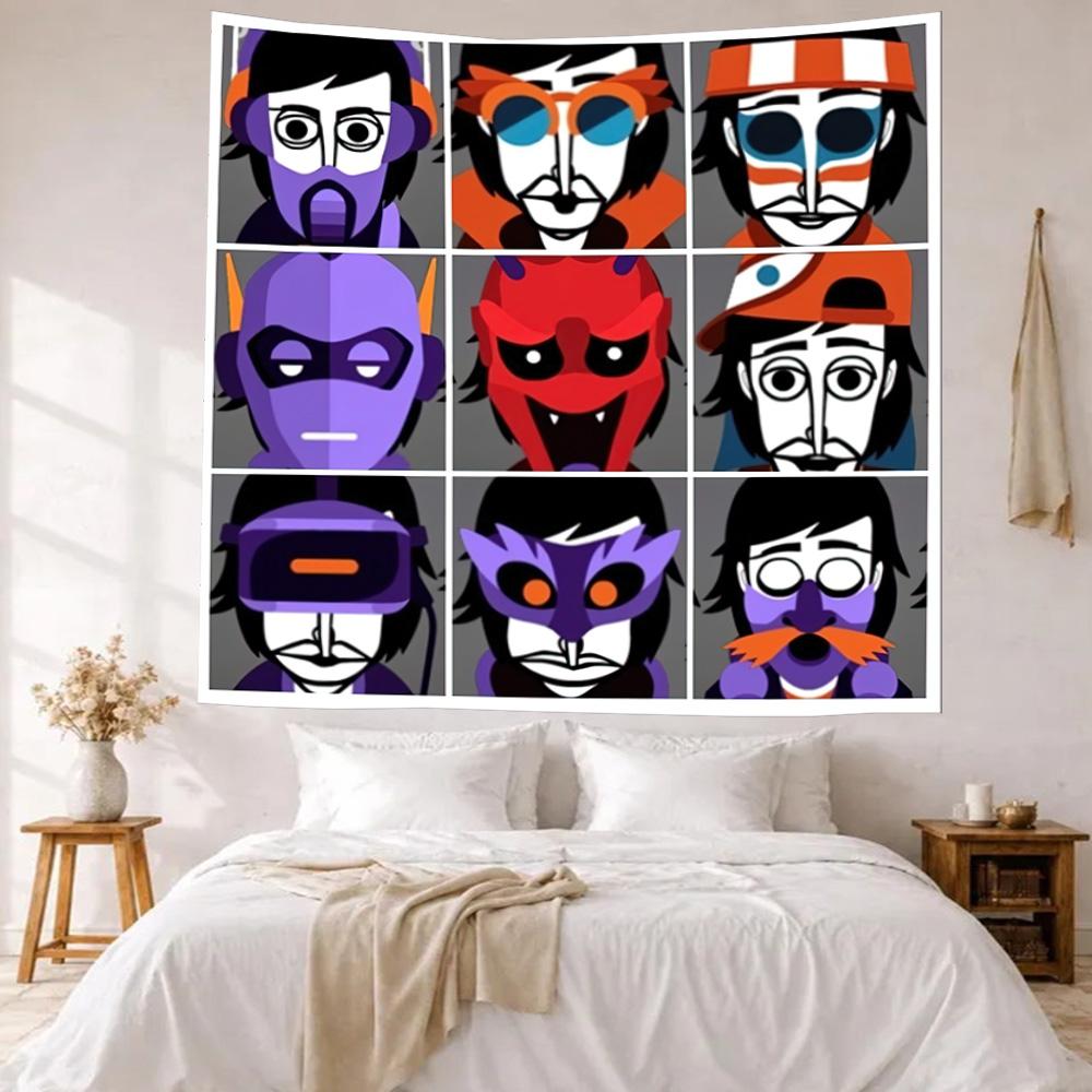 Incredibox Wall Decor Tapestry Art For Pet Memorial Birthdaywedding Party Backdrop Family Gift