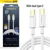 PISEN Dual Type-C 100W PD Fast Charging Cable - Dual Port, Apple 15 Compatible, Notebook Use