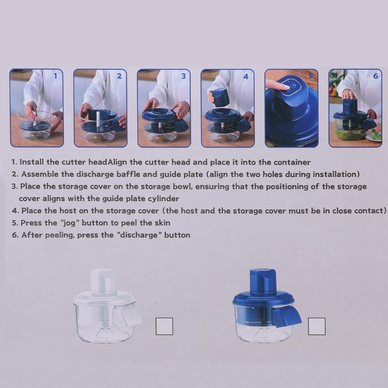 Automatyczna Elektryczna Maszynka do Obierania Owoców Do Użytku Domowego Wydajne Narzędzie do Obierania Winogron Czosnku Pomidorów Wiśni
