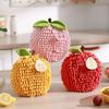 Cute Chenille Hand Towel Kitchen Bathroom Hand Ball With Hanging Loop Quick Drying Soft Absorbent Towel Home Tool