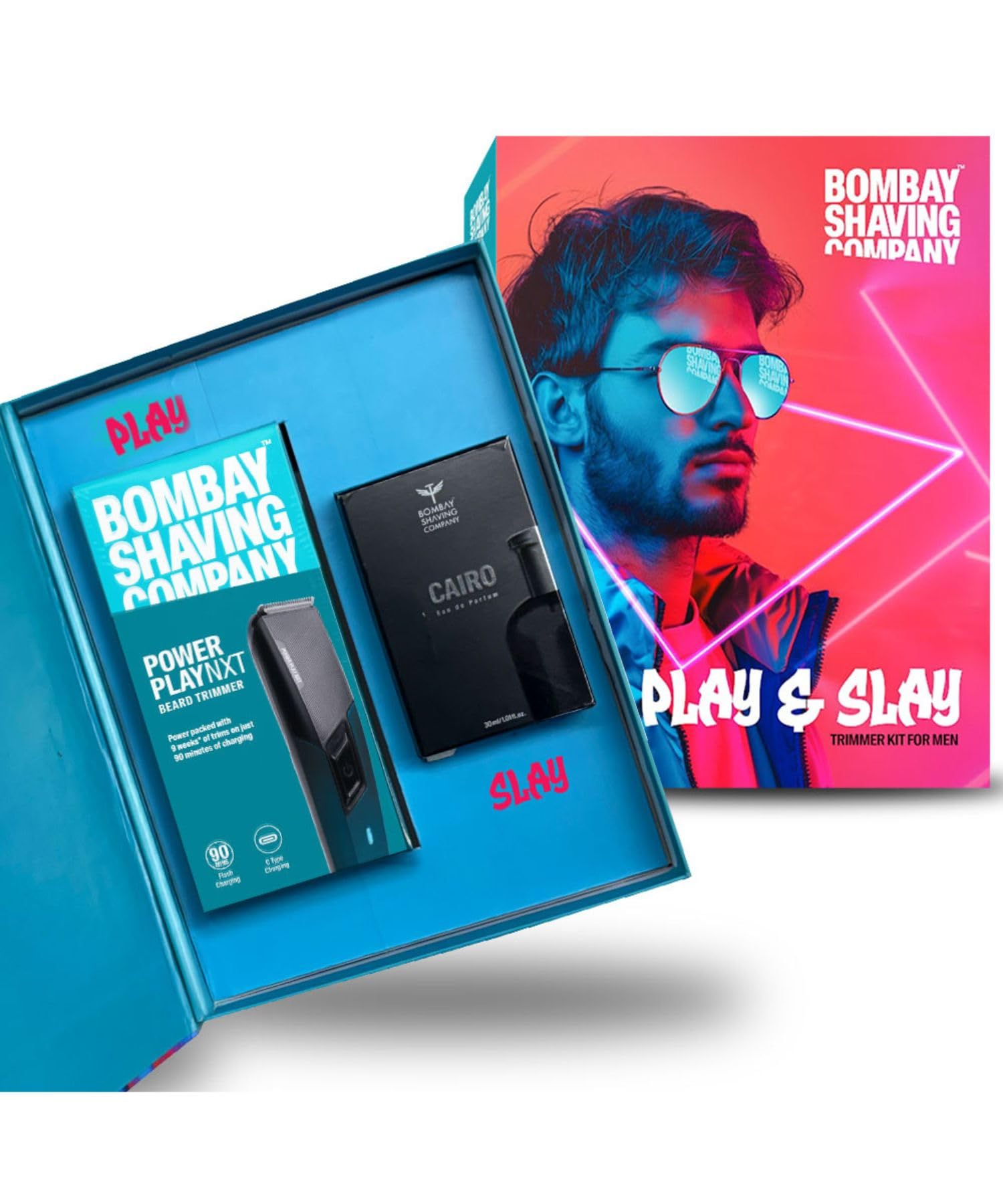 Набор триммеров Bombay Shaving Company Play and Slay для мужчин