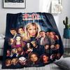 Buffy the Vampire Slayer,pattern Flannel Blanket, High Quality Comfortable for All Seasons, Home Decor, Warmth and Comfort, Perfect for Gifts.
