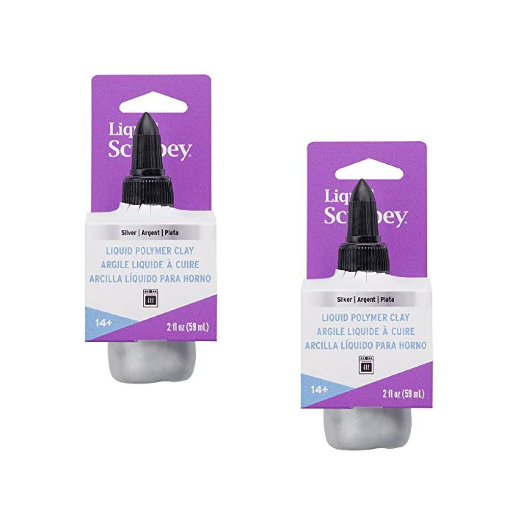 

Жидкий Sculpey 2 унции Прозрачный, Набор из 2 штук / Athena Прозрачная жидкая полимерная глина R-1204-02